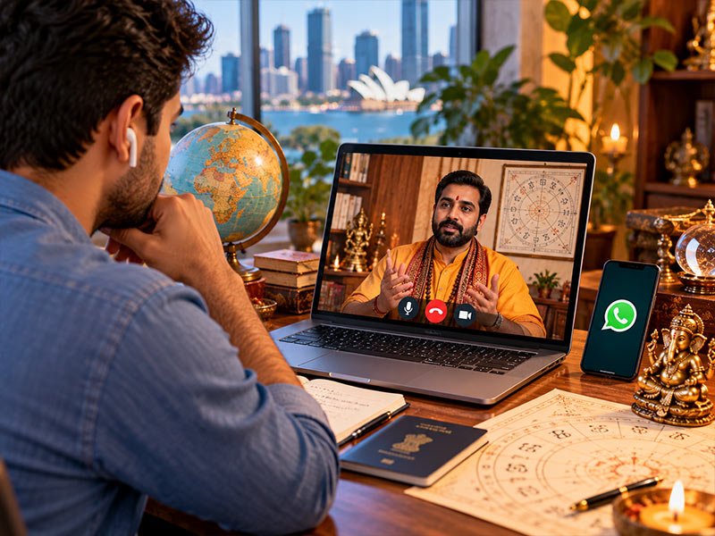 Astrology Consultations for NRIs: How Online & WhatsApp Sessions Work