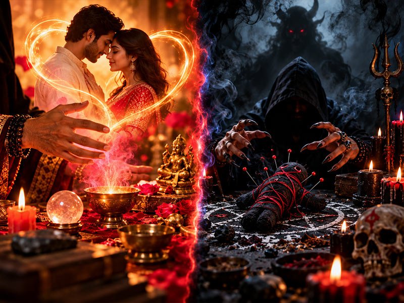Vashikaran vs. Black Magic: What's the Real Difference?